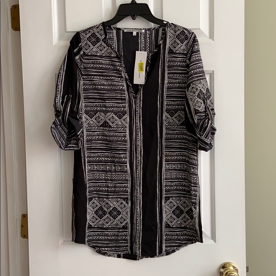 Printed Tunic Size Small New